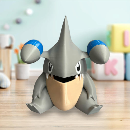 Gible  Pokemon desktop bin/storage!