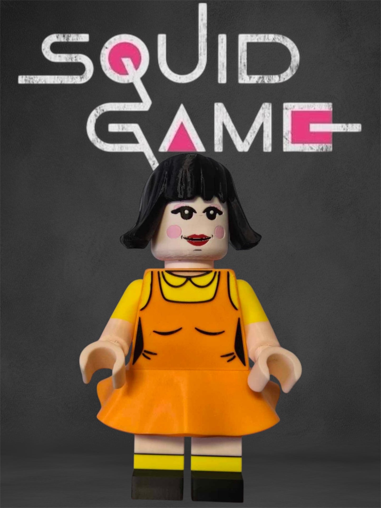 Squid Game Big Brick Doll "Red Light, Green Light"!