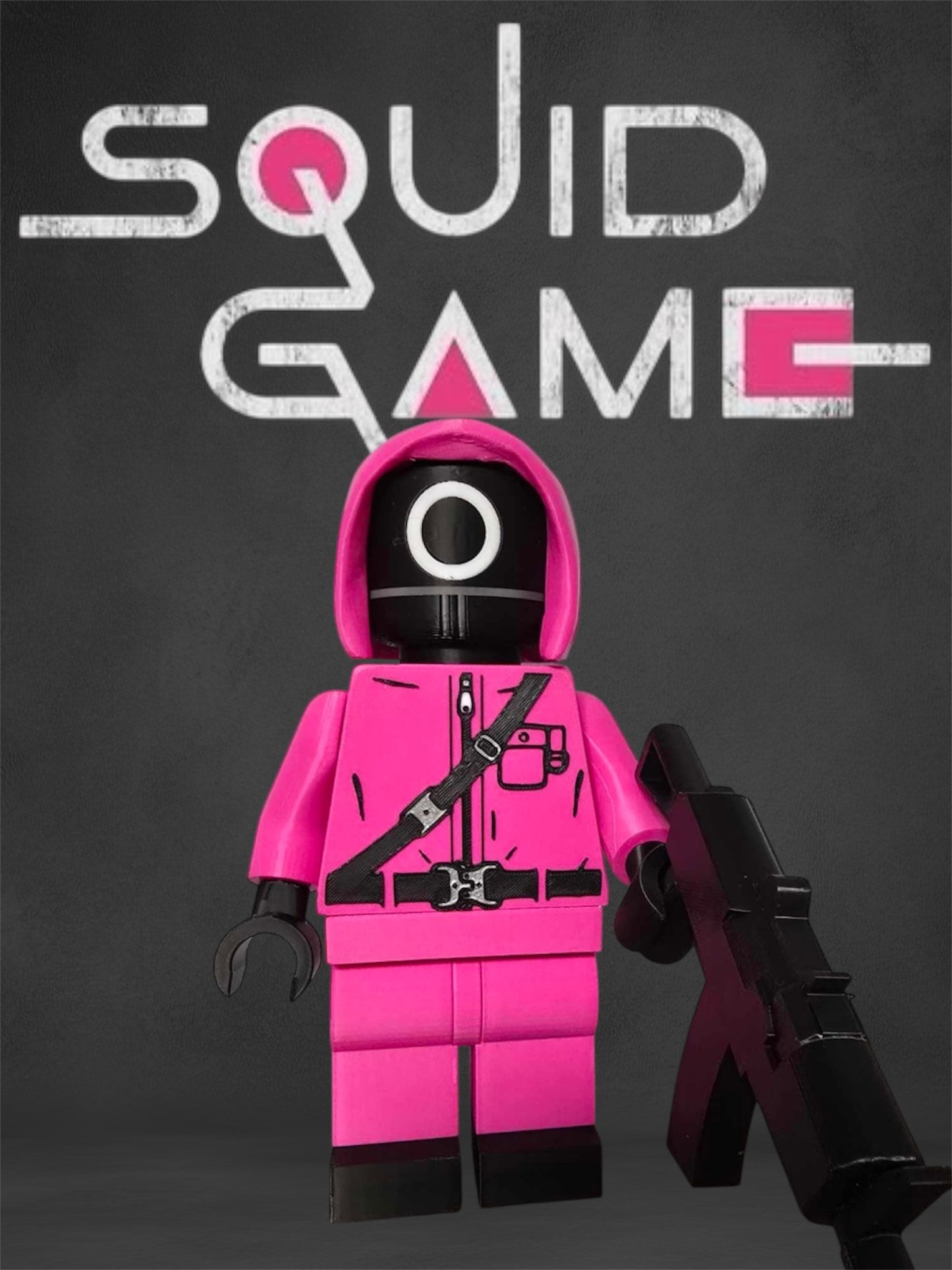 Squid Games Pink Big Brick Soldier