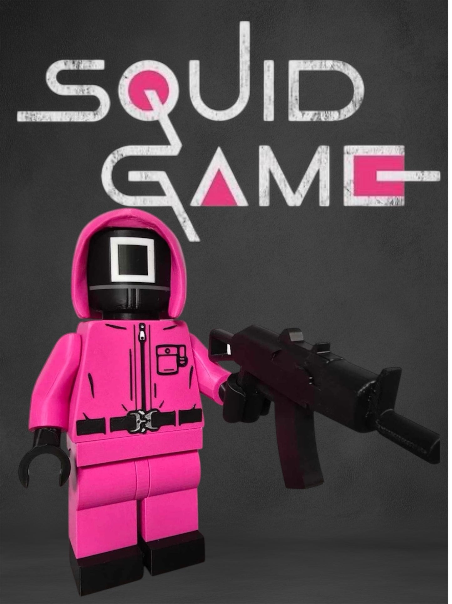 Squid Games Pink Big Brick Soldier