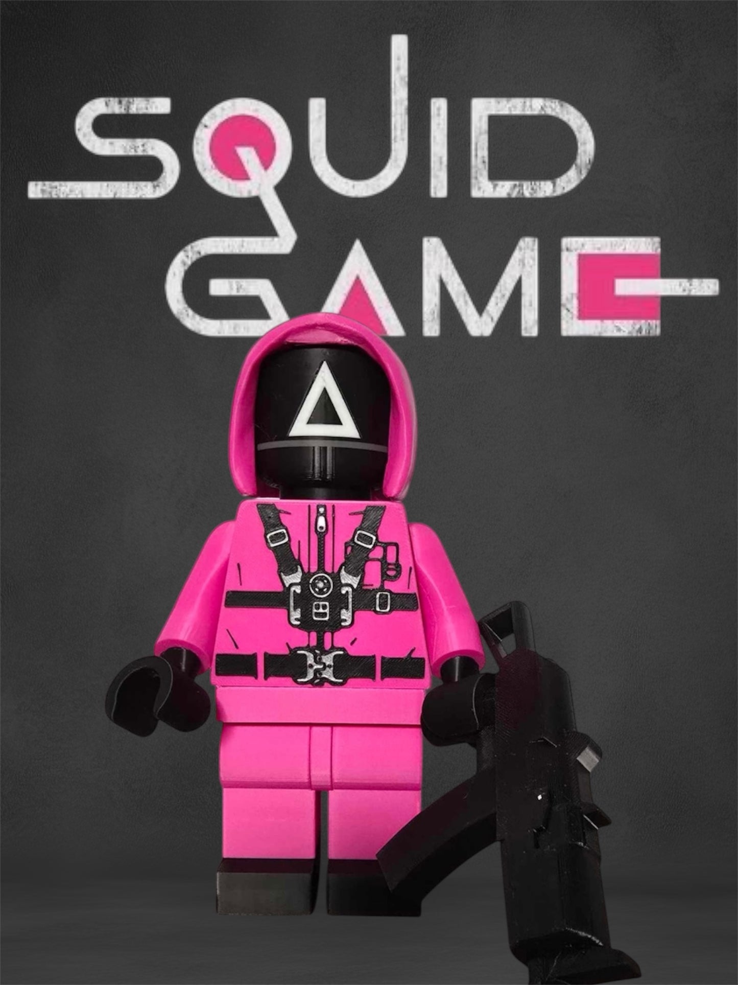 Squid Games Pink Big Brick Soldier